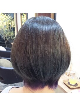 ルダ(LUDA) ☆パープルインナーグラデーションボブ☆