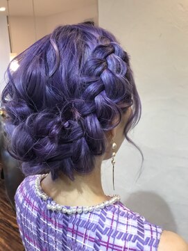 アイビイ(ivy) ふんわり編み込みスタイル