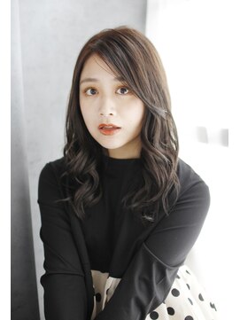 シュシュット(chouchoute) 吉祥寺3分/ウォーターフォール毛先パーマ黒髪ことりベージュ/042