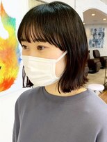 ノラキチジョウジ(NORA KICHIJOJI)&nbsp;#ボブ#くびれボブ#ぱつっとボブ#耳掛け#ワイドバング