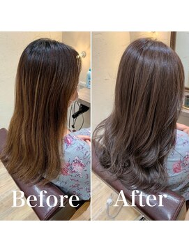 ミリ 千歳烏山(Mili CARE&SPA) ミルクティーカラー