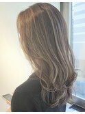 大人ハイライト×やわらかロング