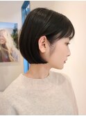 ショートボブ 大人ヘア 小顔カット 30代40代 表参道