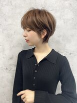 モードケイズトウキョウ 銀座店(MODEK'S TOKYO)&nbsp;レイヤーカット/顔周り/前髪カット/ショート/ボブ/ボブレイヤー