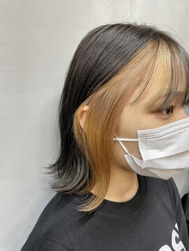 アンジェリカ 鹿児島中央タワー店(ANGELICA) 【武石】★フェイスフレーミング×ベージュ★