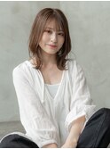 大人可愛い前髪/ミディアム/ボブ/20代30代/原宿/表参道