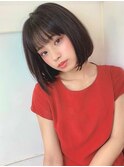 大人可愛いワンレンボブ【都賀/千葉/千葉駅/都賀駅】