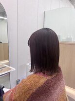 リル(re'll)&nbsp;《花屋併設》ピンクパープル［酸性ストレート/ヘアセット］