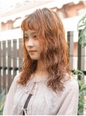 外国人風ウェーブヘア　nuance wave perm