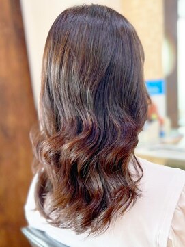 アークスヘアー 20代30代40代ナチュラルハイライトアッシュブラウン立体感