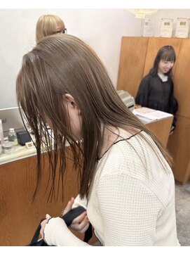 ニール シトロン 名古屋 伏見 丸の内(NEELU citron) 【Neelu_misa】マロンベージュ