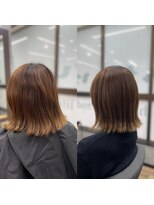 ナチュラル 泉中央店(Natural)&nbsp;泉区　泉中央　縮毛矯正　髪質改善　トリートメント　艶髪カラー