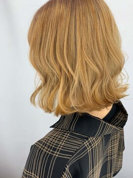 アトリア 横浜(Atria) 透け感ダブルカラー