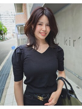 キールーム 伊丹西台店(Kir'oom) instagram［hir0kika9awa］レイヤースタイル　2024s/sスタイル