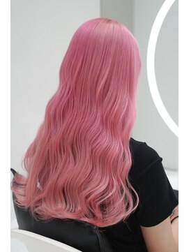 ハイブ 金沢(Hive) 10代20代ブリーチハイトーンピンクカラー