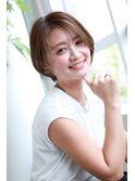 大人ショートボブ