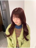 【 ito / 梅田 】ボルドーカラー×ケアブリーチ
