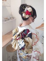 トパーズ(topaz)&nbsp;振袖着付け＋振袖ヘアアレンジ