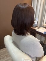 ヘアデザインスペース イチエ(hair design space i chi e) ツヤ感カラーでつくる上品な印象が◎おとなミディアムレイヤー