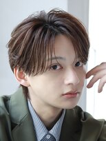 オーシャントーキョー サニー 原宿(OCEAN TOKYO Sunny)&nbsp;フェザーパーマセンターパートニュアンスパーマダウンパーマ韓国