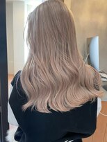 ウェイビーズ(WAVY'S)&nbsp;xブリーチ/イメチェン/ホワイトブロンド/外ハネボブ/美髪/