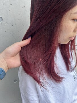 アチーブ ヘア デザイン(achieve hair design) #暖色カラー