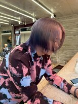 ヲタク(wotaku.)&nbsp;エンドカラールーツカラー裾あカラーウルフカットレイヤーカット