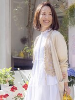 くらげ美容院 武蔵小杉&nbsp;自然にストレートヘアに。トリートメントがつくるオトナ美髪
