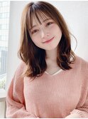 [K-two青山]大人かわいいくびれヘア×シースルーバング[表参道]