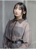 【倉田真希】顔まわりレイヤー　シースルーバング　レイヤーボブ