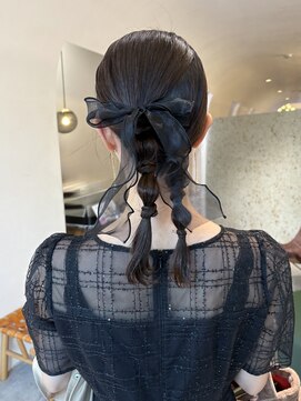 ユルク(JURK nagoya) 【chiwa arrange】ribbon arrange