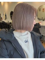 ラック 津田沼(LUCK)&nbsp;ヘーゼルベージュ/ミルクティーベージュ/小顔に見せるヘア