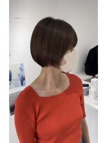 ジュベ 別府店(juve.) 別府ショートボブ顔まわりレイヤーカット髪質改善カラー20代30代