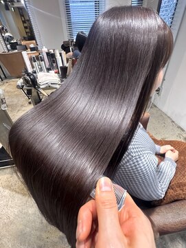 ダルシット(dulcet★★★) グレージュ/AMASIAカラー/髪質改善トリートメント/艶髪