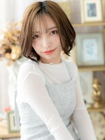 カバーヘア ブリス 戸田公園西口店(COVER HAIR bliss)&nbsp;丸みフォルムオンブレくびれヘアボブルフc7戸田公園20代30代40代