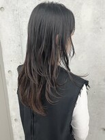 モリオフロムロンドン 松戸店(Morio from London)&nbsp;【morio松戸 アイダ】簡単ワンカールレイヤー黒髪ロングレイヤー