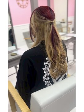 シャルティア 岩国(SHALLTIA) ハイトーン/デザインカラー/ワインレッド/ミルクティーベージュ