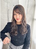 シースルーバングのゆるふわAラインカール