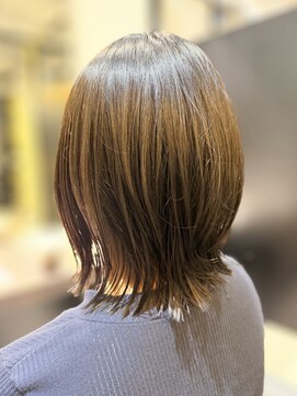 ジエクトクイン(The Ect Q'n) ダークブラウン/髪質改善/髪質改善ストレート/レイヤーボブ