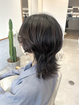 レンジヘアー(lange hair) ウルフカット【鈴鹿／ウルフ/レイヤー/ブリーチなし】