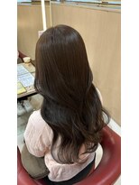 フェイス 伊勢原(FACE。)&nbsp;【伊勢原】イルミナカラー+髪質改善で叶える透明感オリーブ