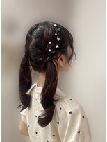 ヘアセットサロンコト(Hair Set Salon KOTO)&nbsp;ツインテールアレンジ