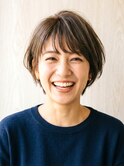 ひし形ショート×似合わせやすさ◎　30代40代50代60代