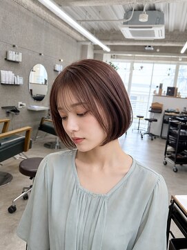 メルシー 福岡天神店(Merci) 5. 福岡天神/ボブ/縮毛矯正/前下がりボブ