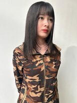 ロックス バイ マグ 松本(rocks BY MAG)&nbsp;ブリーチなし大人可愛いマロンブラウン似合わせレイヤーカット