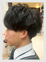 クリアオム 春日部(CLEAR homme) メンズ スクールカット 学生◎ 韓国風ナチュラルマッシュ