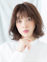 ドクターズ サロン ラブ(Dr's Salon LAB)&nbsp;透明感エモージュニュアンスパーマ外ハネボブu古河20代30代40代