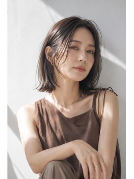 アッシュ 学芸大学店(Ash) ボブ/大人女性/モカグレージュ/髪質改善/白髪ぼかし/脱白髪染め