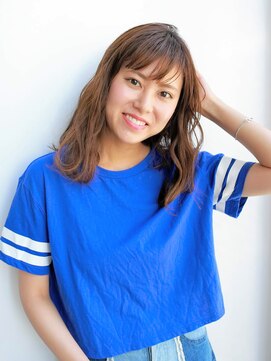 ルティア(Lutia) シースルーバング グレージュ★★