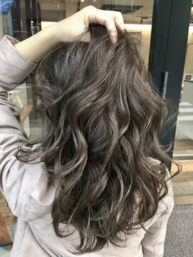 ヘアサロン ビータ(Hair salon BITA) コントラストハイライト☆ラベンダーグレージュ